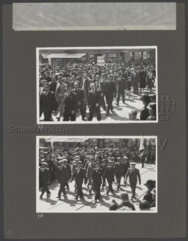 Fotoalbum "1. Mai 1939, Zürich