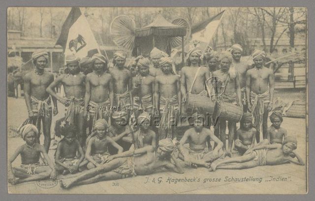 J. & G. Hagenbeck's grosse Schaustellung 'Indien'