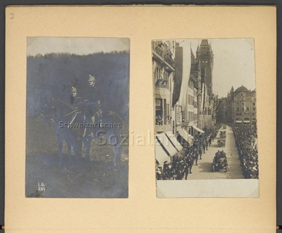 Fotoalbum "Grenzbesetzung 1914-1918