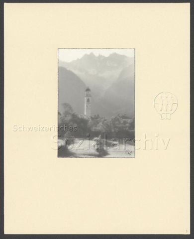 Fotoalbum "Soglio 1961, 1963, 1964" von Heinrich Pfenninger (1884-1966), Mitglied Photographische Gesellschaft Zürich