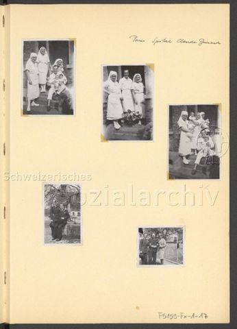 Fotoalbum Nico Kaufmann, 1928–1950 – "Paris Spital Claude Bernard", 1938 Paris