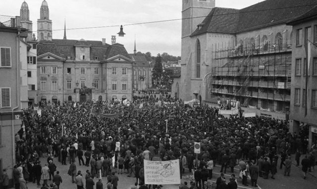 01. Mai 1968 in Zürich