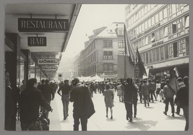 1. Mai, Umzug, Zürich, 1969