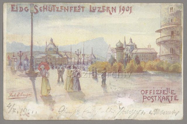 Eidgenössisches Schützenfest Luzern 1901