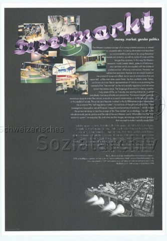 "Supermarkt - money. market. gender politics"