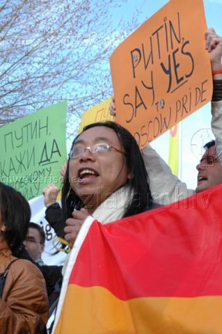 23. ILGA (International Lesbian, Gay, Bisexual, Trans and Intersex Association) World Conference – Geneva (27.03.–03.04.2006, Genf) – "Putin, say yes to Moscow Pride"
