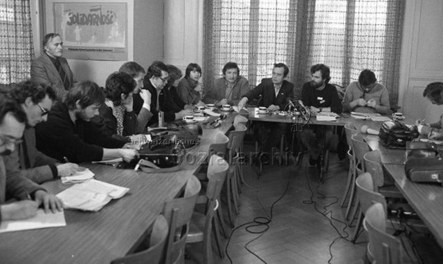 Konferenz der Exil-Solidarność in Zürich, Dezember 1981