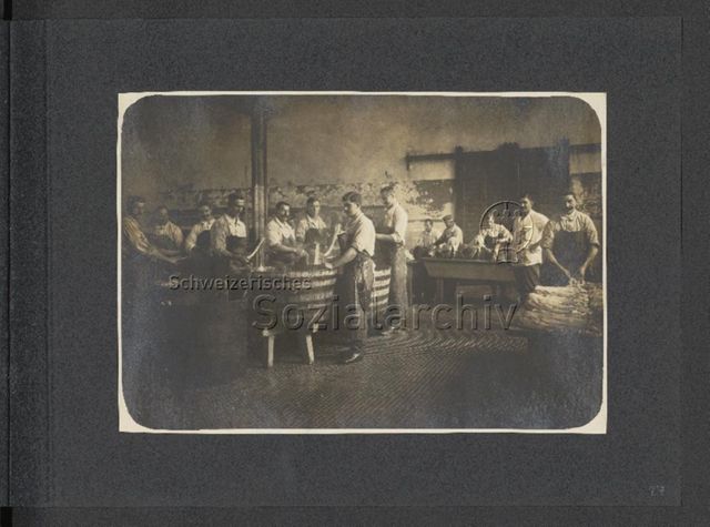 Fotoalbum "Standortschlächterei München im Weltkriege 1916