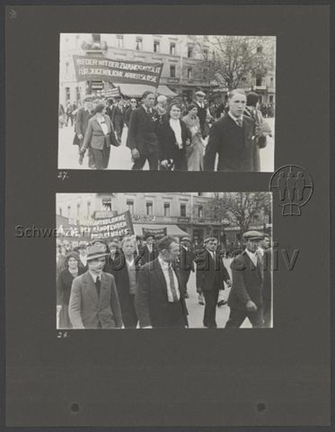 Fotoalbum "1. Mai 1933, Zürich