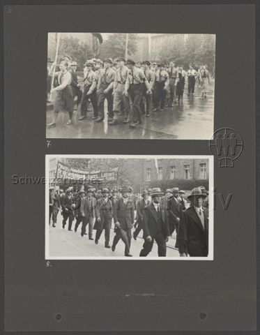 Fotoalbum "1. Mai 1933, Zürich