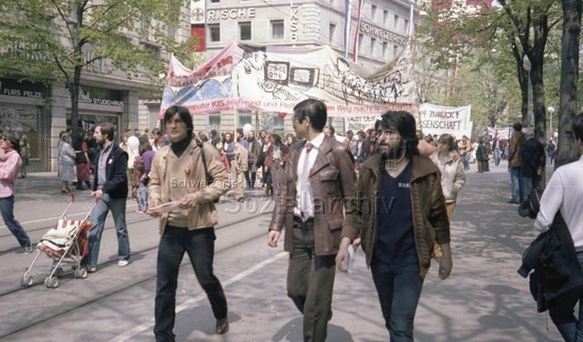 1. Mai 1980 in Zürich