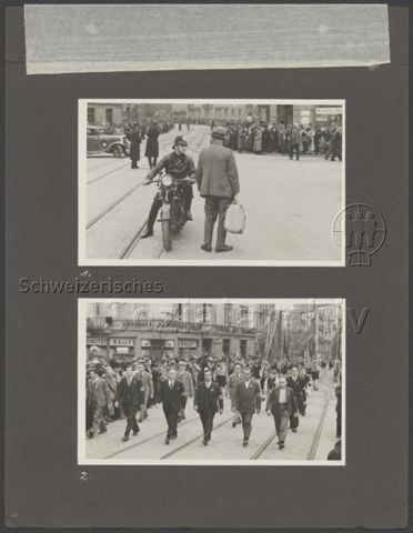 Fotoalbum "1. Mai 1936, Zürich