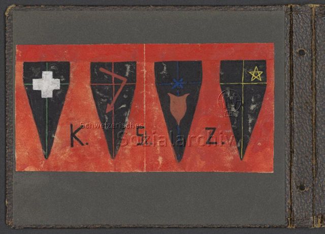Fotoalbum (Pfadfinder, freiwilliger militärischer Vorunterricht F.M.V., ca. 1925-1955)