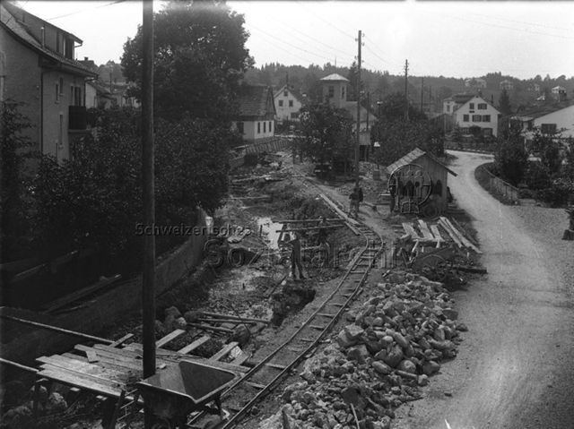 Korrektion Wildbach, 1921/1922, Wetzikon