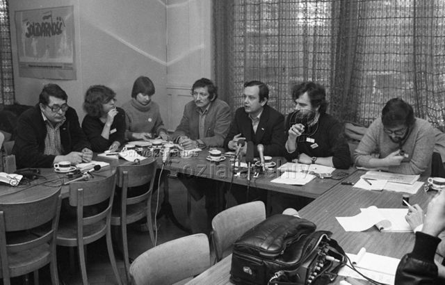 Konferenz der Exil-Solidarność in Zürich, Dezember 1981