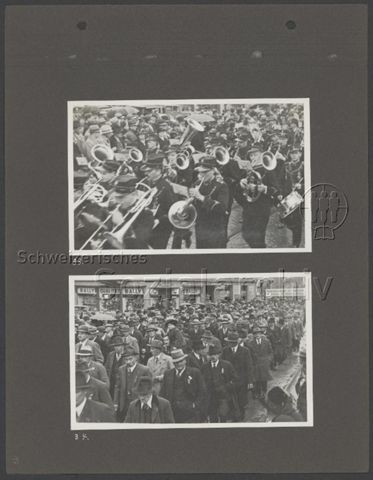 Fotoalbum "1. Mai 1938, Zürich