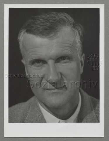 Hans Oprecht, um 1950