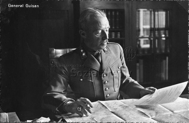 Album Alfred Brauchli, Teil 2/3: diverses: General Henri Guisan