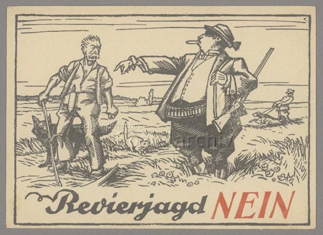 Revierjagd Nein
