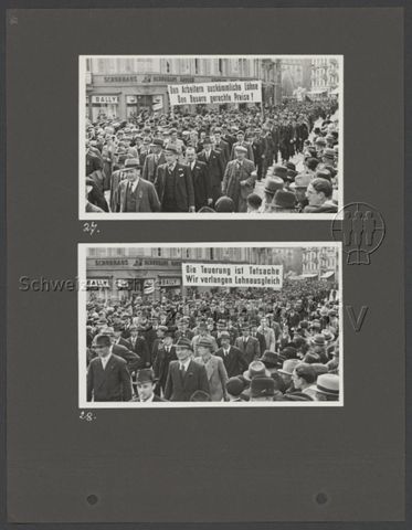 Fotoalbum "1. Mai 1937, Zürich