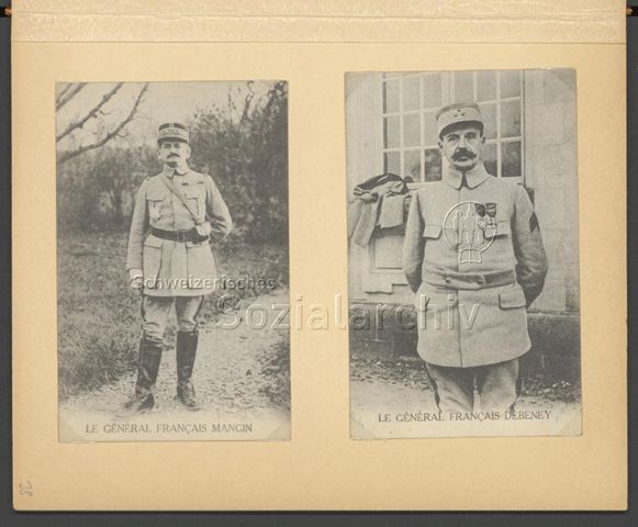 Fotoalbum "Grenzbesetzung 1914-1918