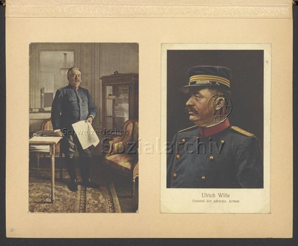 Fotoalbum "Grenzbesetzung 1914-1918