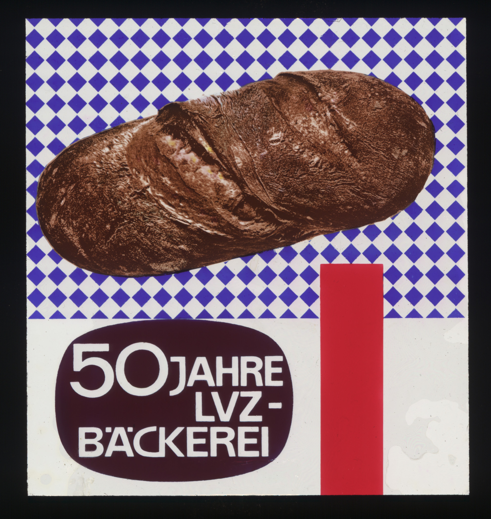 Brotlaib: "50 Jahre LVZ-Bäckerei"