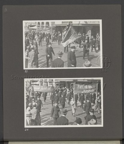 Fotoalbum "1. Mai 1934, Zürich