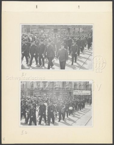 Fotoalbum "1. Mai 1940, Zürich