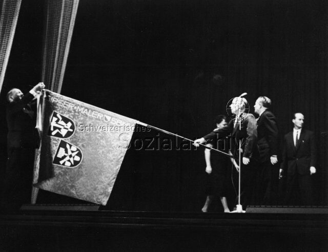 Festakt am Jubiläum der Maler und Gipser (26. Okt. 1962)