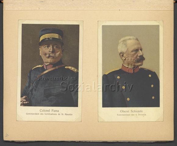 Fotoalbum "Grenzbesetzung 1914-1918