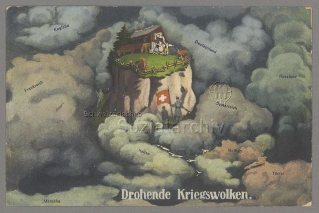 Drohende Kriegswolken