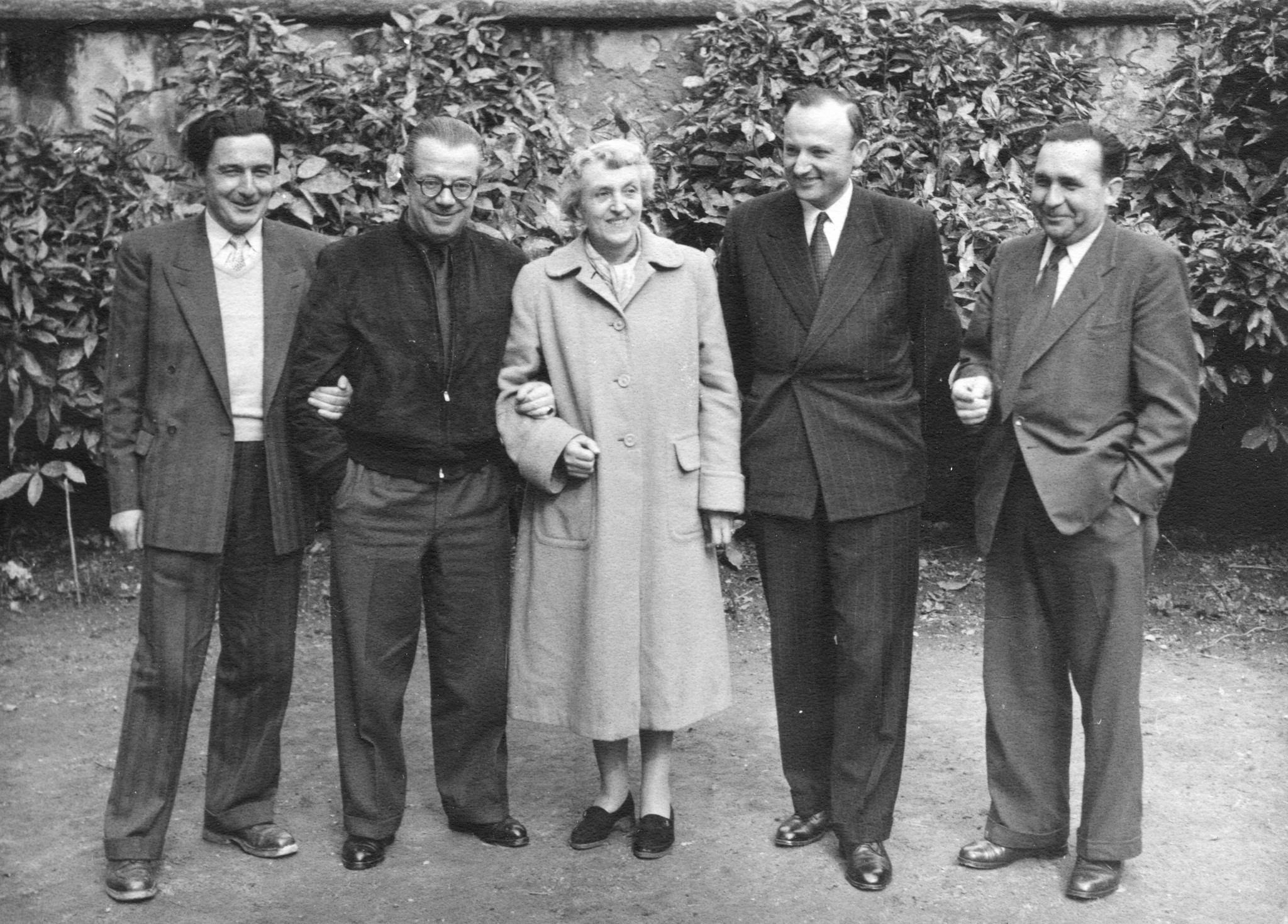 "Besuch bei jugoslawischer Kinderaktion in Brusata(?) anfangs April 1952"; Gruppenfoto