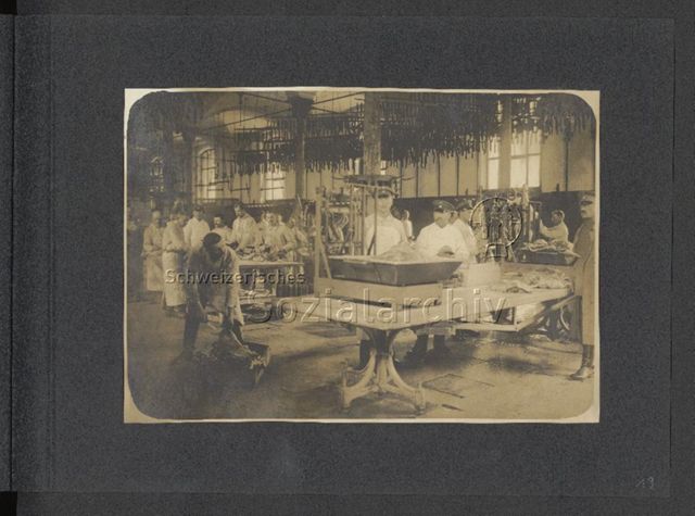 Fotoalbum "Standortschlächterei München im Weltkriege 1916