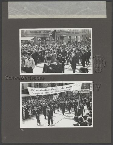 Fotoalbum "1. Mai 1939, Zürich
