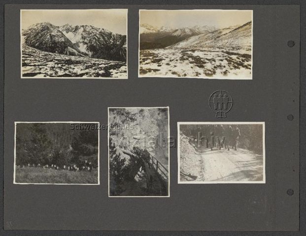 Fotoalbum (Pfadfinder, freiwilliger militärischer Vorunterricht F.M.V., ca. 1925-1955)