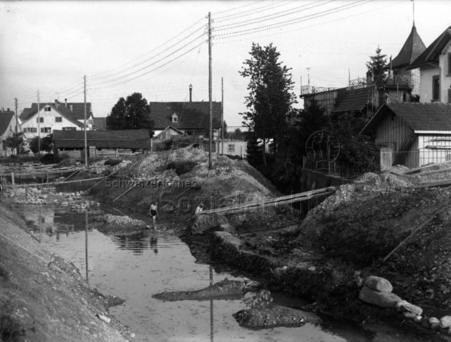 Korrektion Wildbach, 1921/1922, Wetzikon