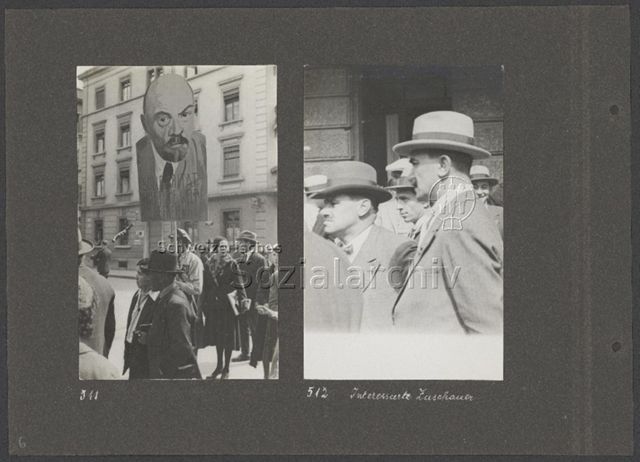 Fotoalbum "1. Mai 1932, Zürich
