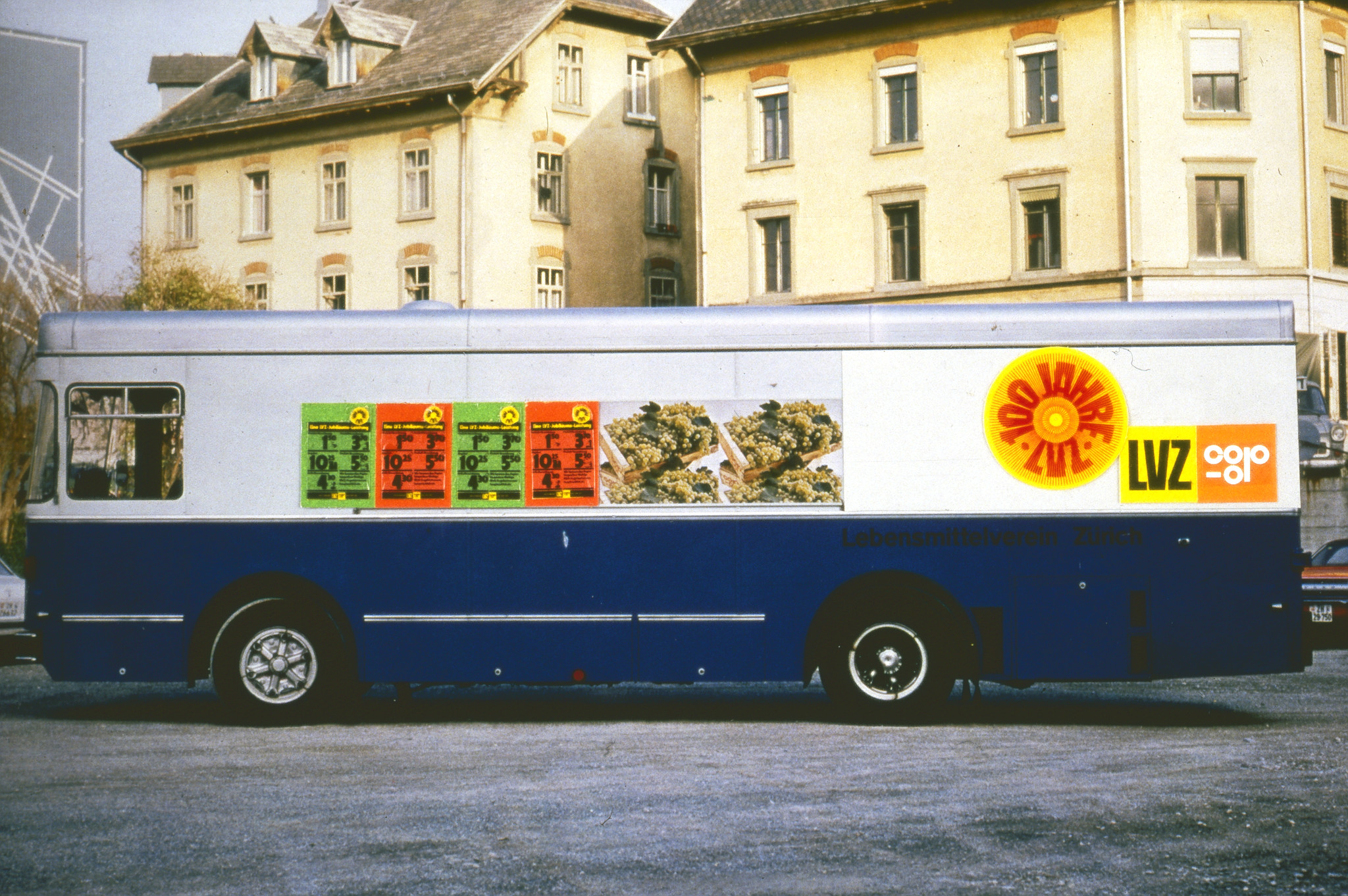 100 Jahre Lebensmittelverein Zürich LVZ 1878-1978: Selbstbedienungswagen