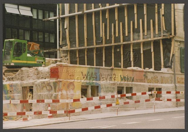 Abbruch "Rägebogehuus" (1994, Luzern)<br>