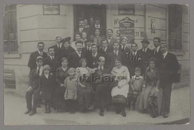Original 1917 Müllerstrasse Zürich, Kreis 4