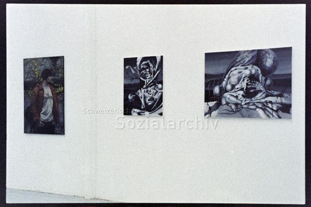 Ausstellung "Aspects of Graffiti", Rote Fabrik / Shedhalle