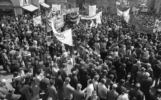 1. Mai 1976 in Zürich