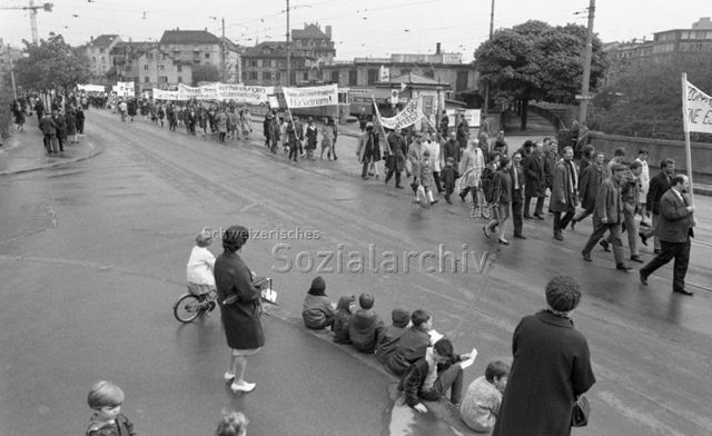 1. Mai in Zürich, 1967