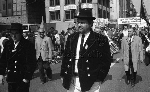1. Mai 1976 in Zürich