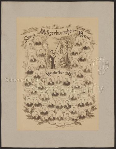 Schweiz. Metzgerburschen-Verein, Winterthur 1903
