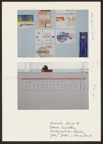 Ausstellungsansichten, Jochen Becker, Marion Baruch