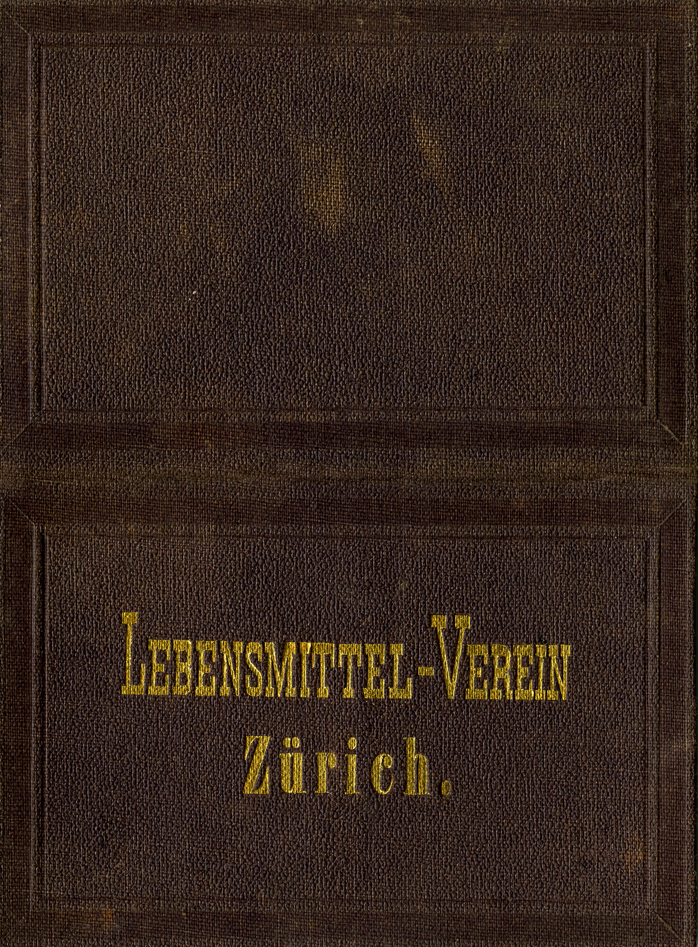 Aktienschein Lebensmittel-Verein Zürich ; ausgestellt auf Herr Heinrich Schellenberg in Zürich ; Wert 10 Franken