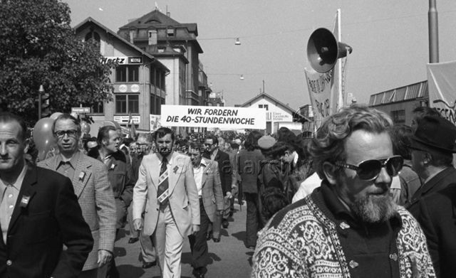 1. Mai 1976 in Zürich