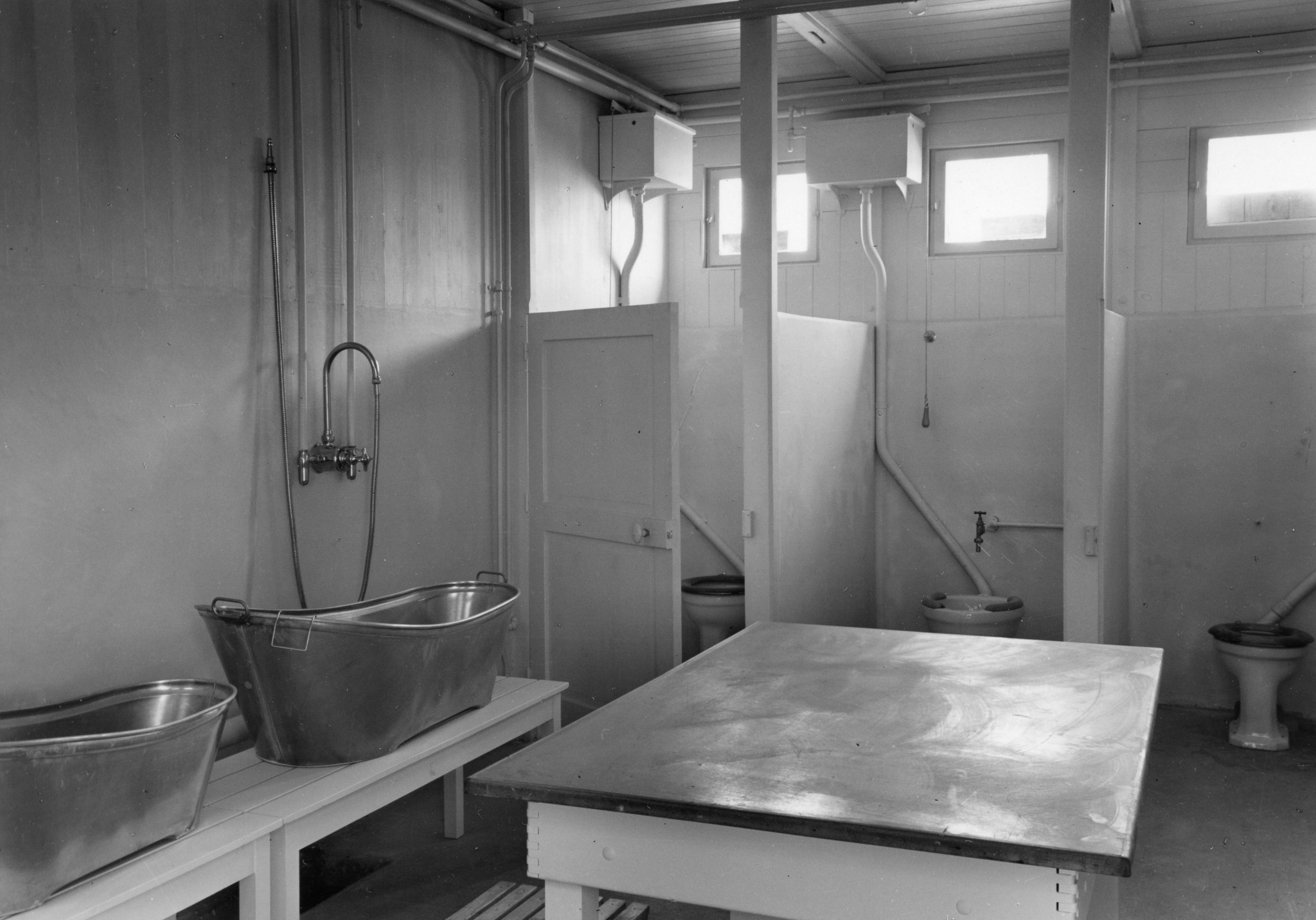 Sozialzentrum in Saint-Lô; Toiletten- und Waschraum